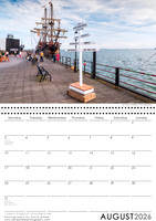 Southend on Sea Calendar 2026 August