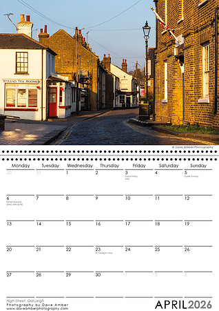 Leigh on Sea Calendar 2026 April