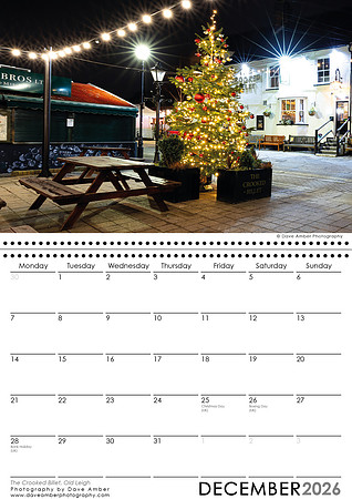 Leigh on Sea Calendar 2026 December