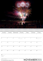 Southend on Sea Calendar 2026 November