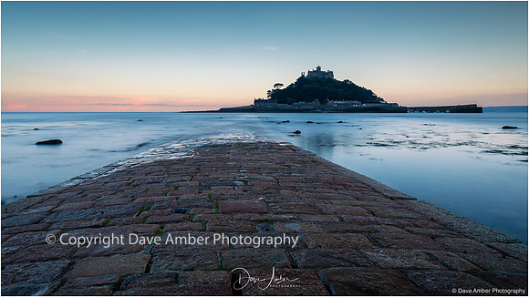 St Michaels Mount sunset