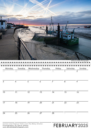 Leigh on Sea Calendar 2025 February