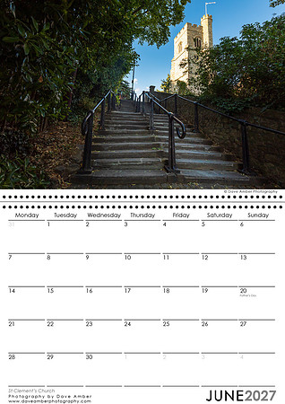 Leigh on Sea Calendar June 2027 St Clement's Church