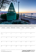 Leigh on Sea Calendar January 2027 Old Leigh Buoy
