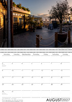 Leigh on Sea Calendar August 2027 The Peterboat, Old Leigh