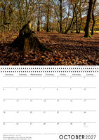 Leigh on Sea Calendar October 2027 Belfries Woods Carving