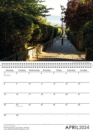 Leigh on Sea Calendar April 2024