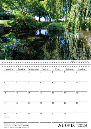 Leigh on Sea Calendar August 2024