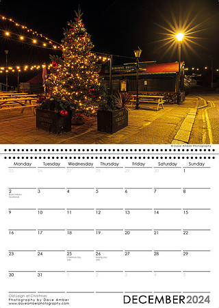 Leigh on Sea Calendar December 2024