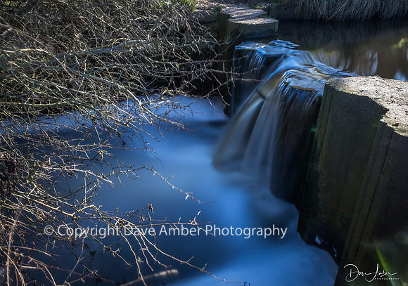 Gusted Hall waterfall