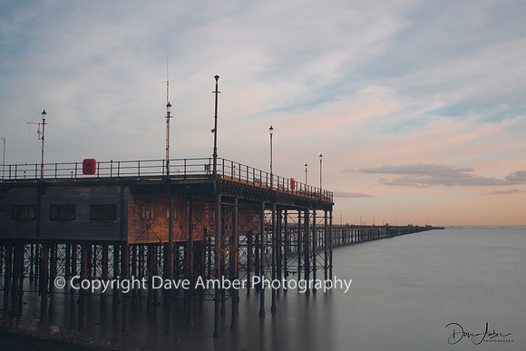 Southend Pier in Winter