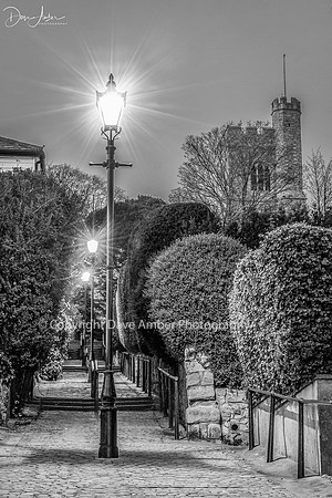 Church Hill, Leigh On Sea (BW)