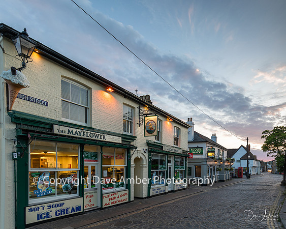Old Leigh at sunset 2