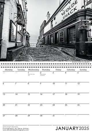 Leigh on Sea Calendar 2025 January