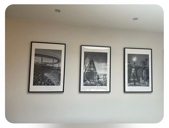 3 framed prints of Leigh on Sea