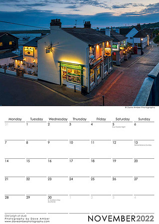 Leigh on Sea Calendar 2022