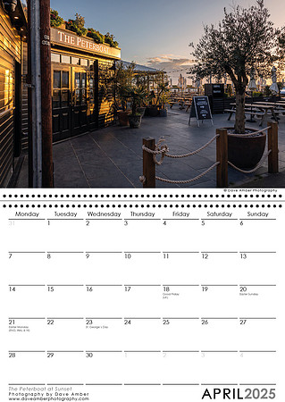 Leigh on Sea Calendar 2025 April