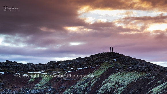 Kerid volcano crater, Iceland