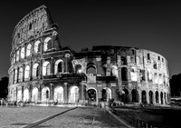 Collosseum Rome BW