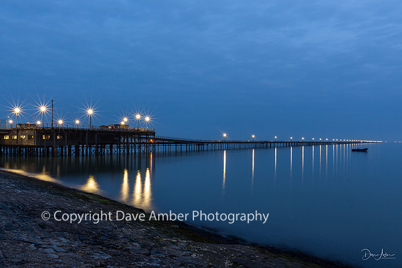 Southend Pier at Dusk