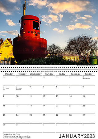 Leigh on Sea Calendar January 2023