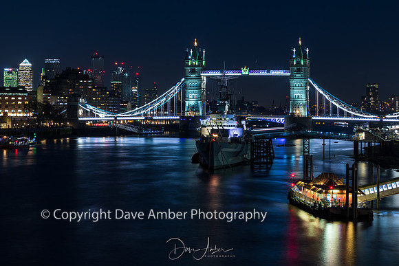 Tower Bridge night 1