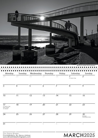 Leigh on Sea Calendar 2025 March
