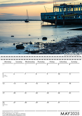 Leigh on Sea Calendar 2025 May