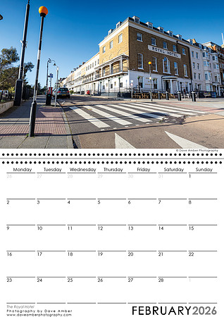 Southend on Sea Calendar 2026 February
