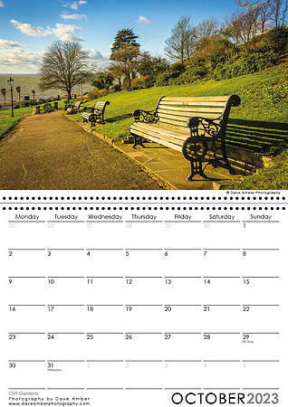 Southend on Sea Calendar Oct 2023