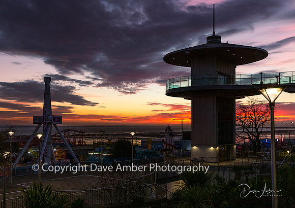 Adventure Island sunset