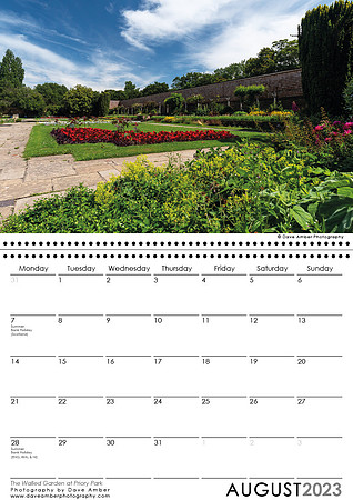 Southend on Sea Calendar Aug 2023