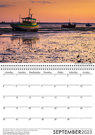 Southend on Sea Calendar Sep 2023
