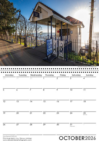 Southend on Sea Calendar 2026 October